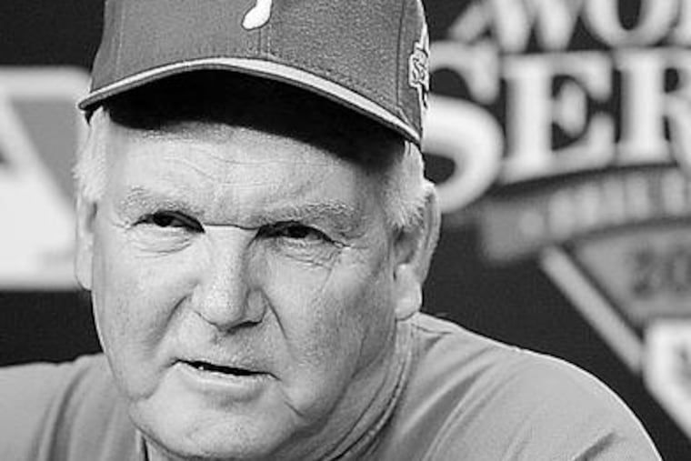 Phils manager Charlie Manuel will visit Forman Mills in the Northeast.