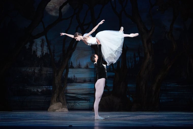 Oksana Maslova and Arian Molina Soca in "Giselle."