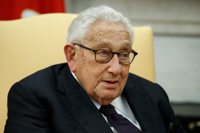 Former Secretary of State Henry Kissinger.