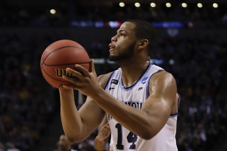 Villanova forward Omari Spellman has been a threat from three-point range.