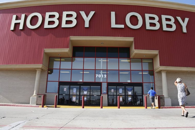 Hobby Lobby's King of Prussia location will be the craft store chain's 18th store in Pennsylvania. (FILE)
