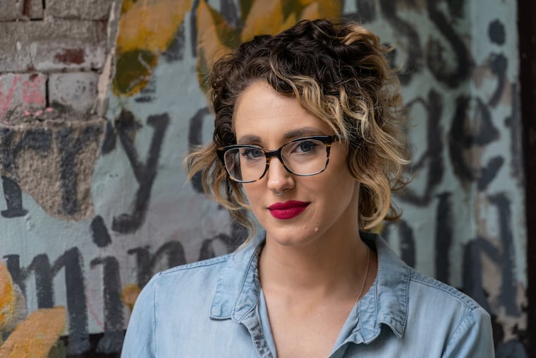 Writer-activist-researcher Melissa Fabello, shown here at the Random Tea Room, 713 N 4th St, Philadelphia, October 29, 2018.