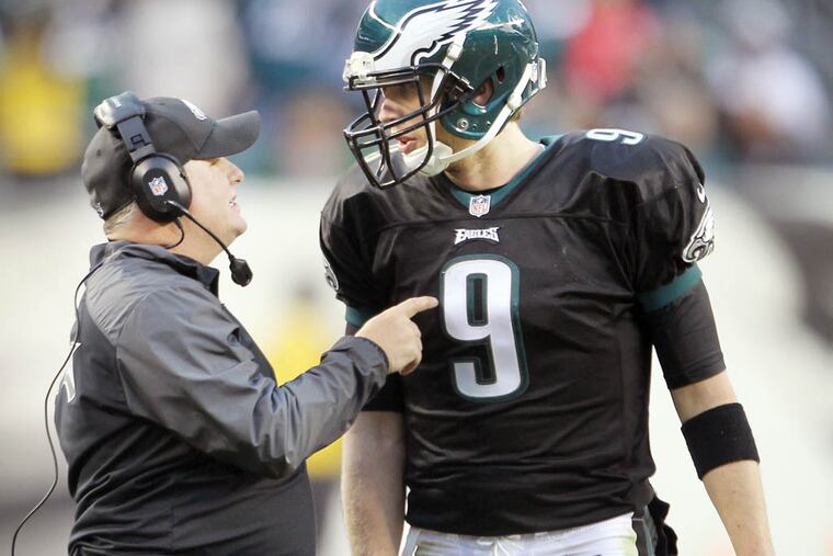 Chip Kelly needs to figure out whether he's going with Nick Foles or someone else next season.