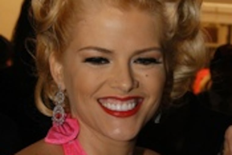 Kristy Swanson, right, reportedly will play an Anna Nicole Smith type in "Law & Order: Criminal Intent."