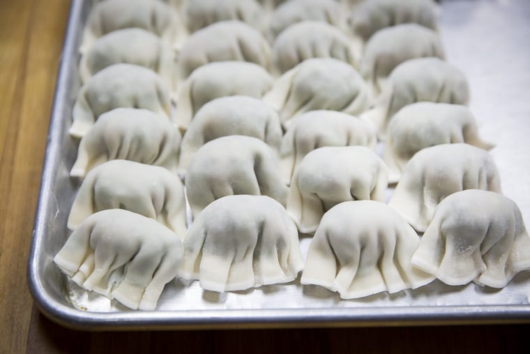 Raw dumplings at Nom Wah Tea Parlor in Philadelphia’s Chinatown.