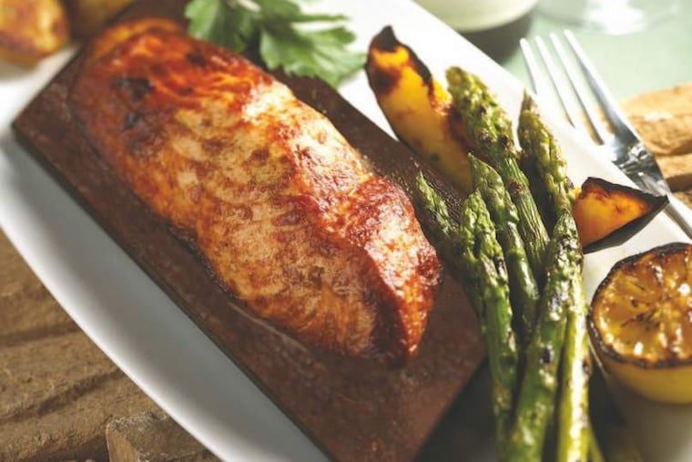 Seasons 52's Cedar Plank Salmon