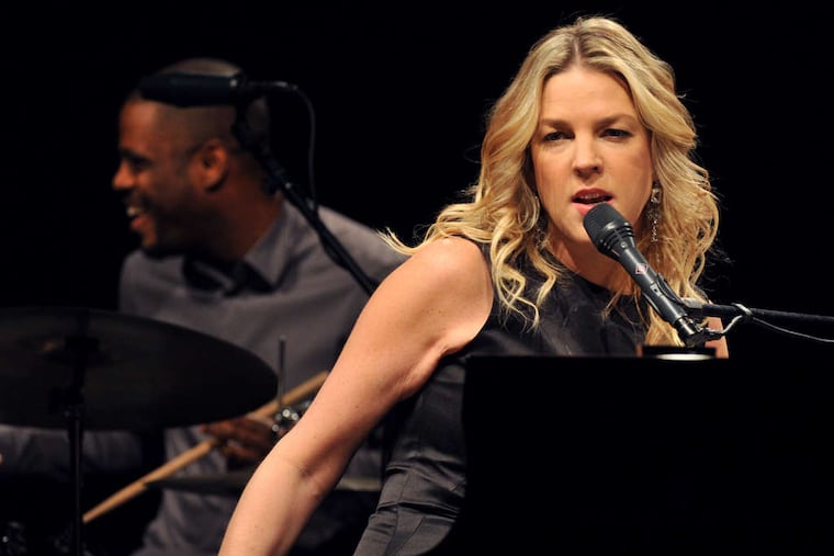 Canadian jazz pianist and singer Diana Krall says she felt reinvigorated making her new CD; it let her escape the comfort zone of Great American Songbook standards on which she has built her reputation.