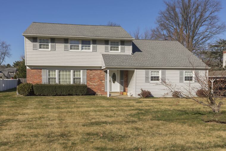 The versatile floor plan of the Colonial, built in 1967, would lend itself to modernization.