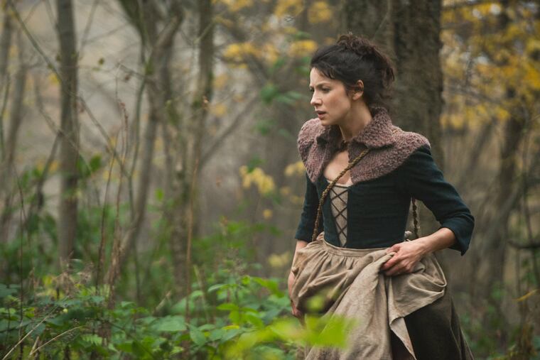 Caitriona Balfe as Claire Fraser in "Outlander" on Starz.