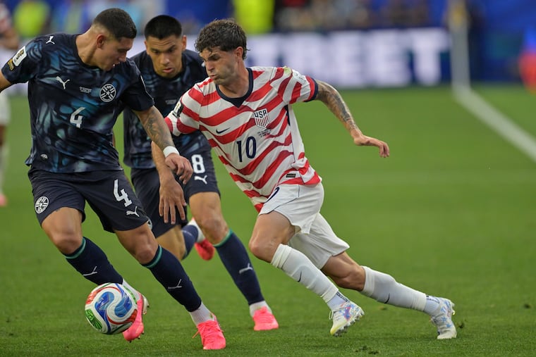 Christian Pulisic (right) and the U.S. men's soccer team hope to make a historic run in the knockout rounds of this World Cup.