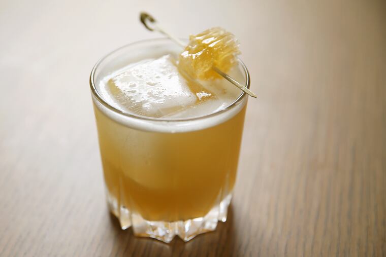 The 10th & Tasker at Giuseppe & Sons is a witch’s brew of licorice root, fennel and mint with green cardamom, saffron, juniper berries and vanilla bean tinged with orange zest.