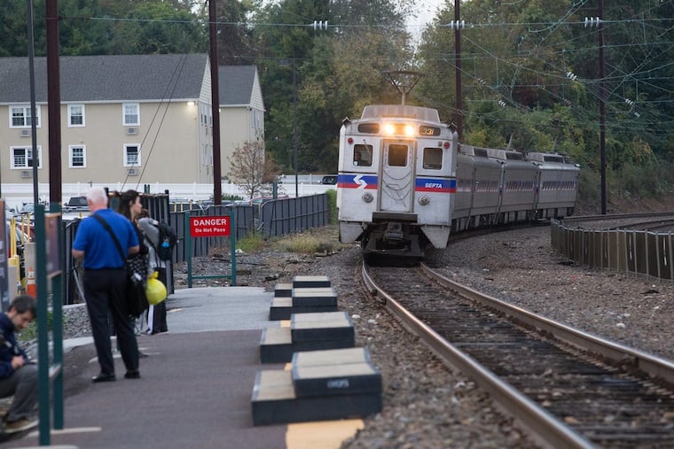 Several SEPTA engineers and conductors didn’t go to work on Super Bowl Sunday, causing the cancellation of several train trips. JESSICA GRIFFIN / Staff Photographer