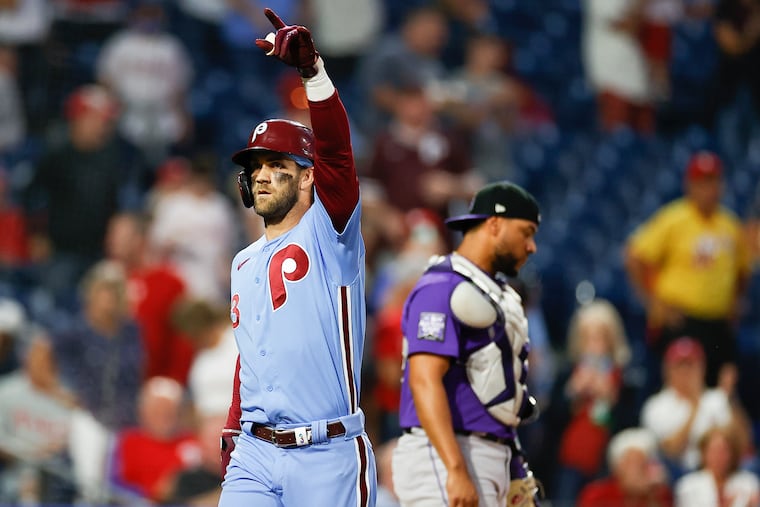 Bryce Harper is making a strong case for MVP.