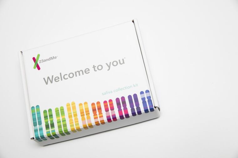 The contents of a 23andMe genetic testing kit photographed in January. It is one of many companies selling kits, which are raising questions among health researchers.