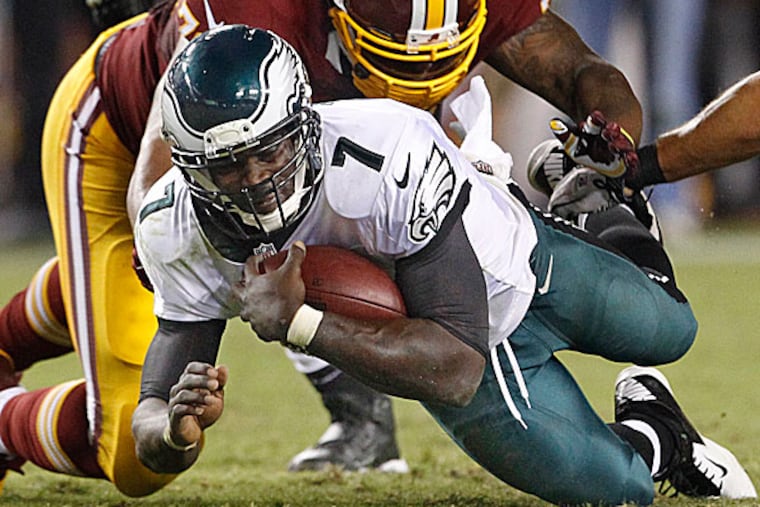 Eagles quarterback Michael Vick. (Ron Cortes/Staff Photographer)
