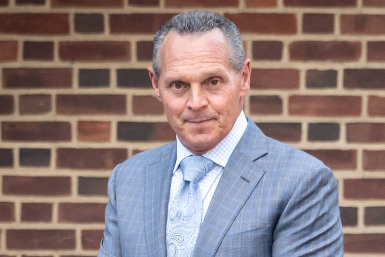 Reputed organized crime underboss Steven Mazzone leaving the federal courthouse in June after he pleaded guilty to federal criminal charges.