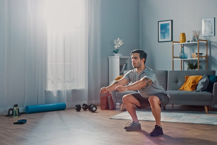 Be nice to your knees, hips, and other sensitive spots by buffering them with a cushiony surface like a yoga mat. This good investment can be made for as little as $15.