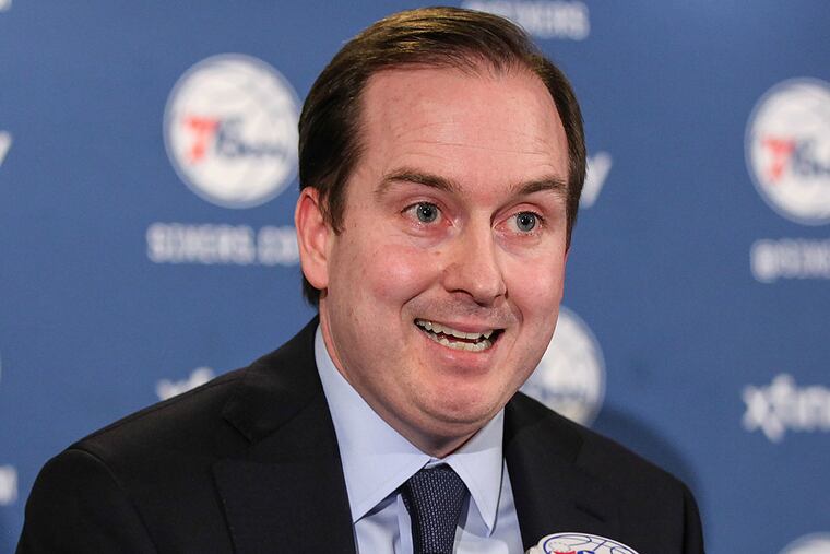 Sixers general manager Sam Hinkie.