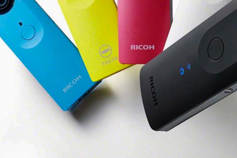 The Ricoh Theta S camera looks at life from all sides these days, as it features back-to-back cameras that capture a 360-degree view.