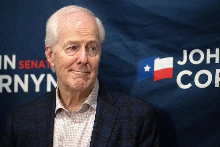 President Donald Trump's failure to endorse longtime Sen. John Cornyn (R., Texas) in the primary election solidified opposition among Senate Republicans.