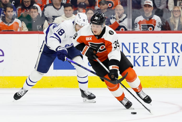 Flyers right wing Matvei Michkov will get a chance Saturday on a line with Trevor Zegras and Christian Dvorak.