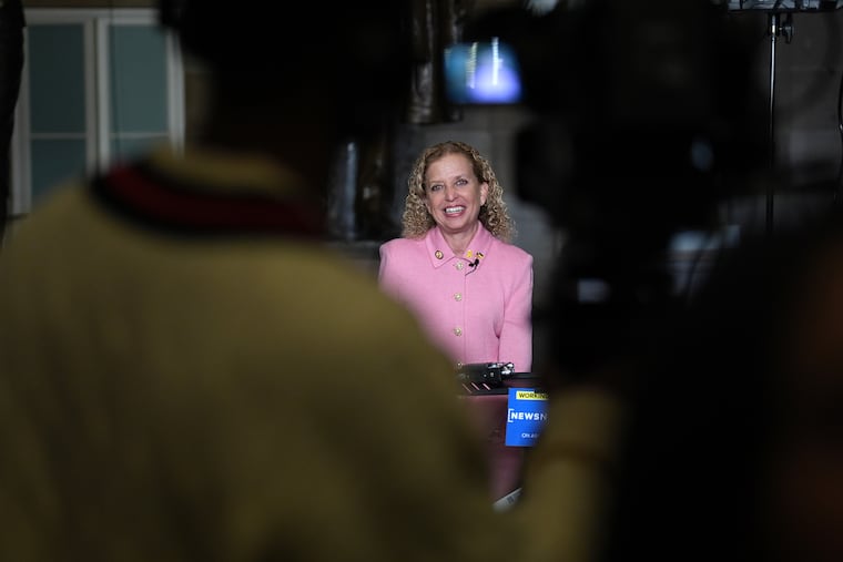 Rep Debbie Wasserman Schultz (D-Fla.) at the U.S. Capitol in Washington on Tuesday, March 4, 2025. Four candidates running in a historically Black district risk dividing the Black vote and losing to Ms. Wasserman Schultz, who is white.