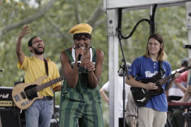 Orion Sun performs on the Skate Stage during Made in America in September.