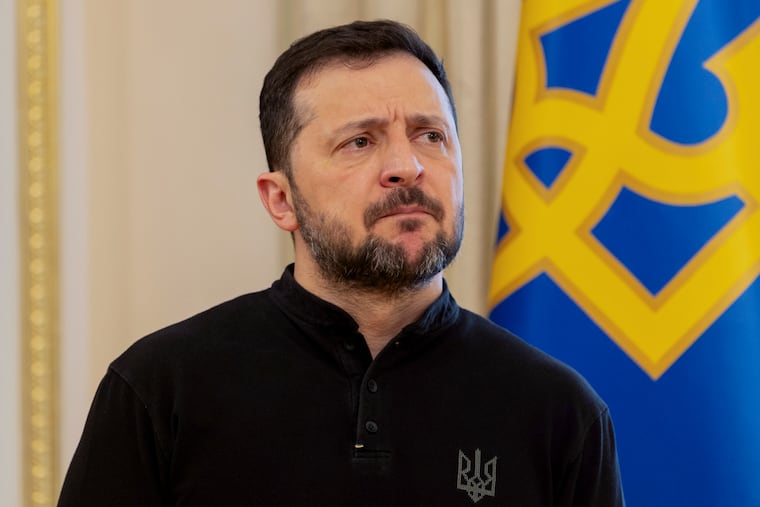 Ukrainian President Volodymyr Zelensky