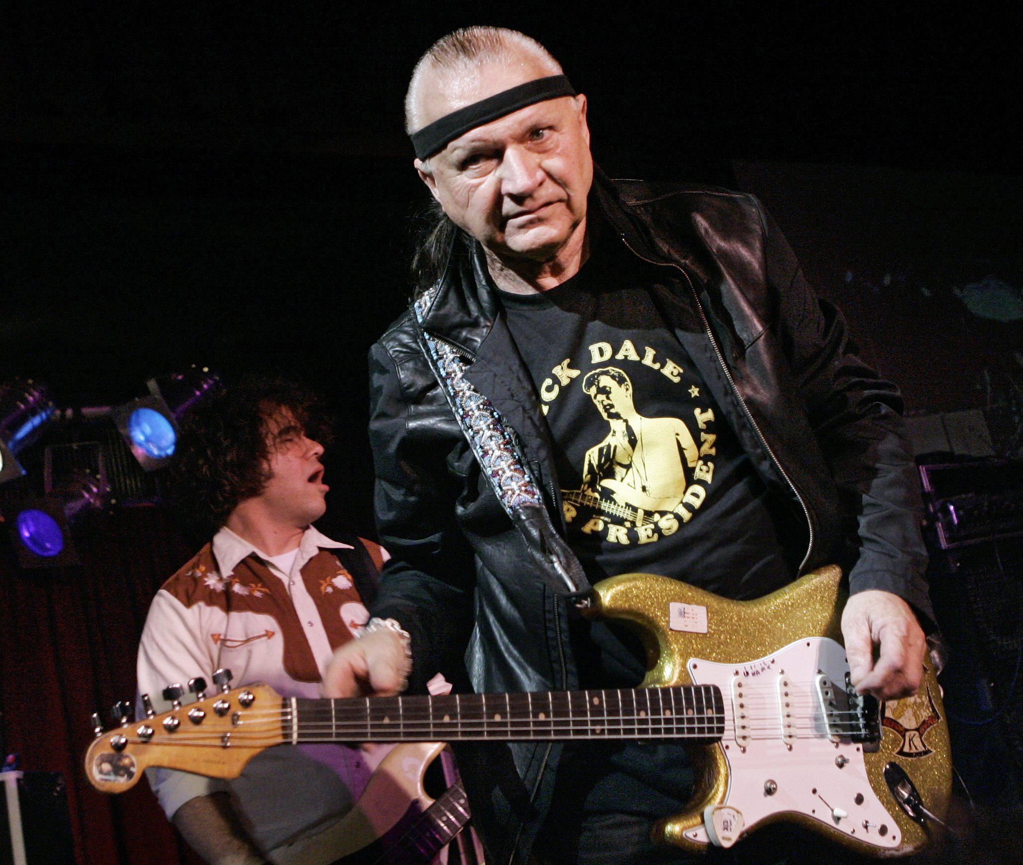 FILE - In this May 27, 2007, file photo, Dick Dale, known as "The King of the Surf Guitar," performs at B.B. King Blues Club in New York. Dale has died at age 81.