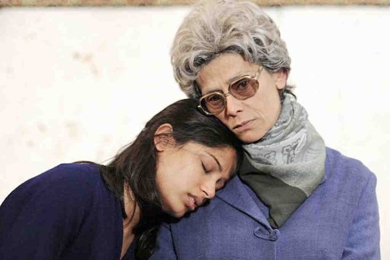 Freida Pinto (left) and Hiam Abbass star in "Miral."