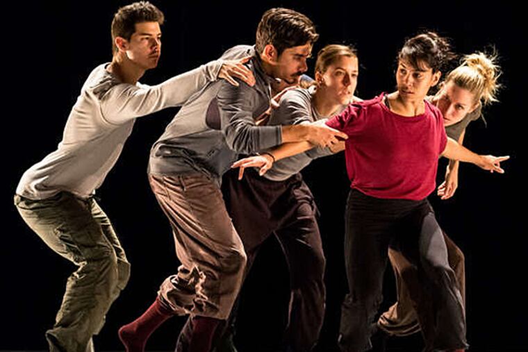 Rubberbandance Group performs "Empirical Quotient" at the Annenberg Center again on Saturday. (TIM FORBES)