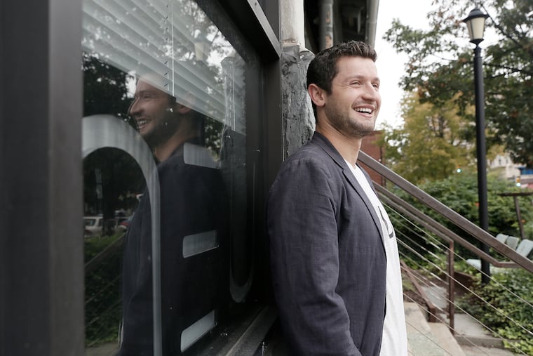 Daniel Fine, founder and CEO of Neu, was photographed in front of his Chestnut St. office in Phila. on September 27, 2018. ELIZABETH ROBERTSON / Staff Photographer