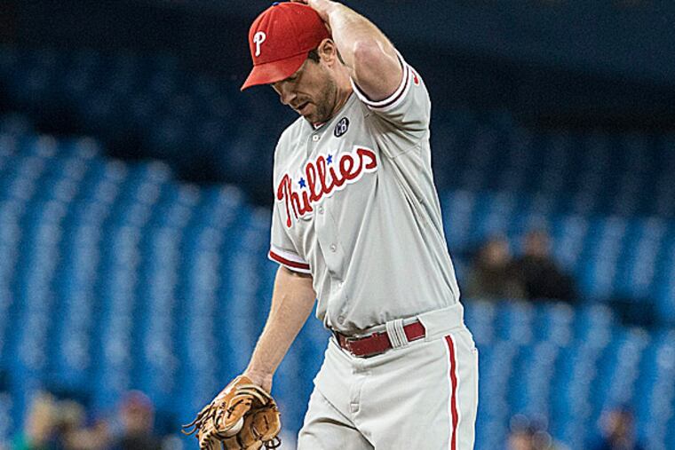 Phillies starting pitcher Cliff Lee. (Chris Young/The Canadian Press/AP)