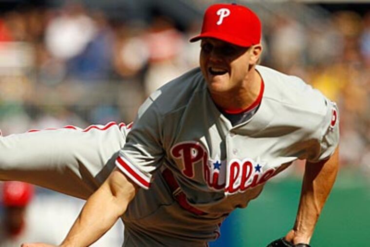 Jonathan Papelbon picked up his first save as a Phillie on Opening Day. (Yong Kim/Staff Photographer)