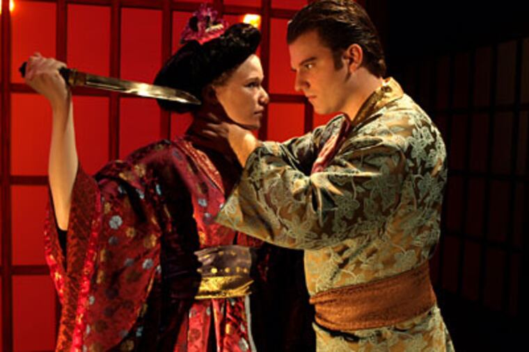 Allison Caw and Rory Donovan in Michael John LaChiusa's musical "See What I Want to See."