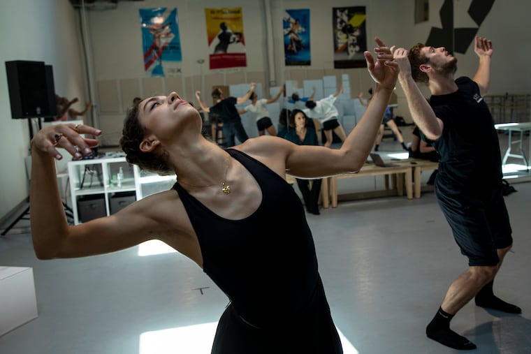 Francesca Forcella (left) will be the rose on opening night of "The Little Prince."