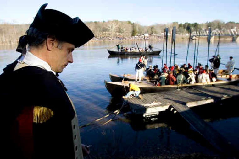 At Washington Crossing, Pa., site of the annual Christmas Day reenactment, the news is better: The state has decided to put up most of the money to repair the visitor center.