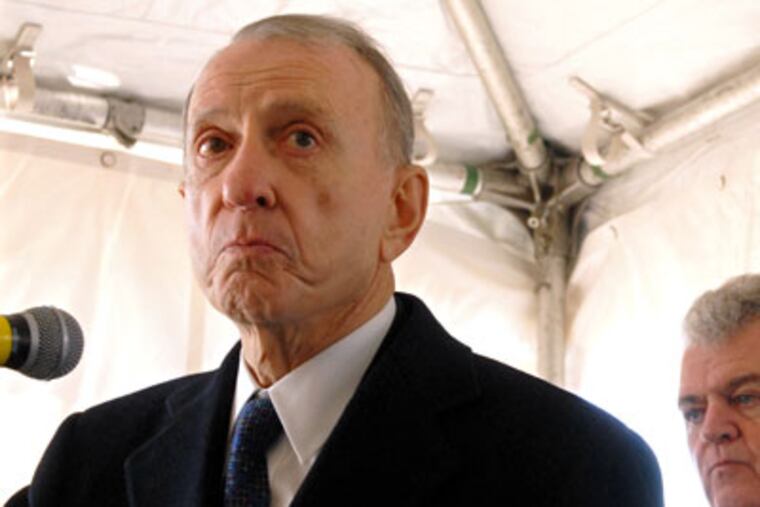 Former U.S. Sen. Arlen Specter.