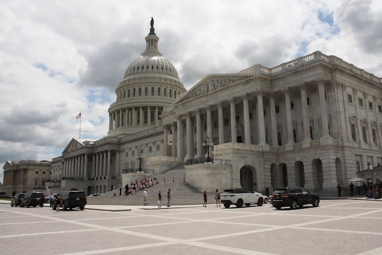 A view of the U.S. Capitol Building on July 25, 2017, in Washington, D.C.