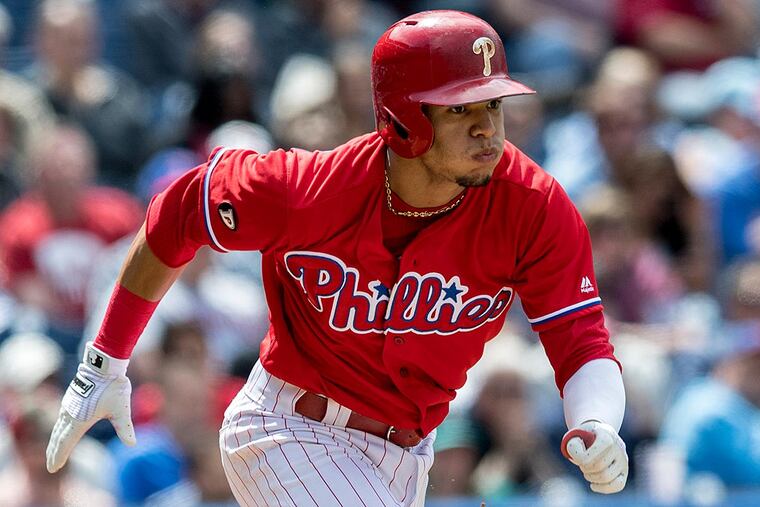 Phillies infielder Cesar Hernandez.