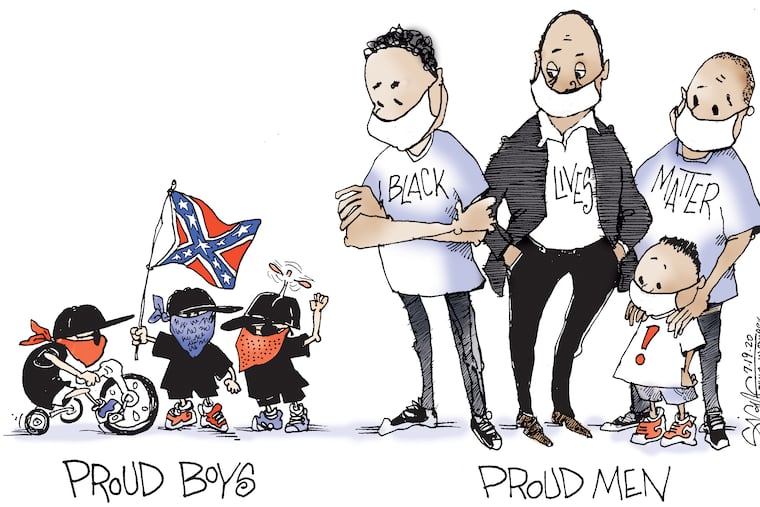 Who's proud of these boys?
TOON19
Proud Boys Men