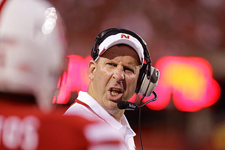 Nebraska head coach Bo Pelini. (Nati Harnik/AP)