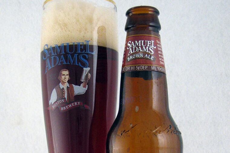 Sam Adams Brown Ale.