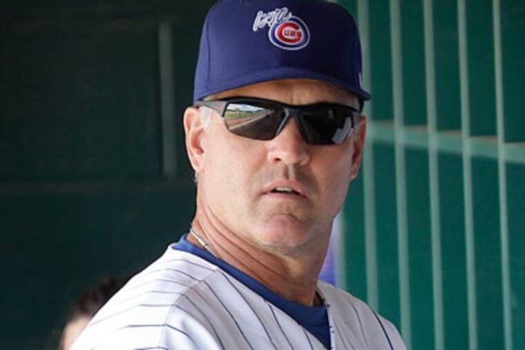 The Phillies have hired Ryne Sandberg to manage their triple-A affiliate, Lehigh Valley. (Charlie Neibergall/AP file photo)