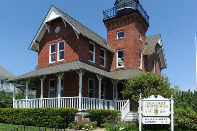 The Sea Girt Lighthouse in New Jersey. August 8, 2013 (RON TARVER/Staff Photographer)