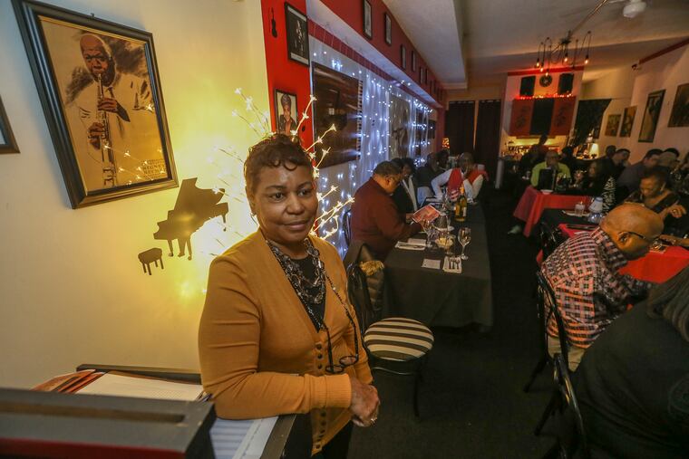 Gail Harris opened her café, May the Jazz Never Stop,' last April on Kings Highway in Haddon Heights. More than 30 artists well-known to jazz lovers in Philadelphia and South Jersey have since performed there - several on multiple occasions. Harris fell in love with jazz as a West Catholic High School student in the 1970s.