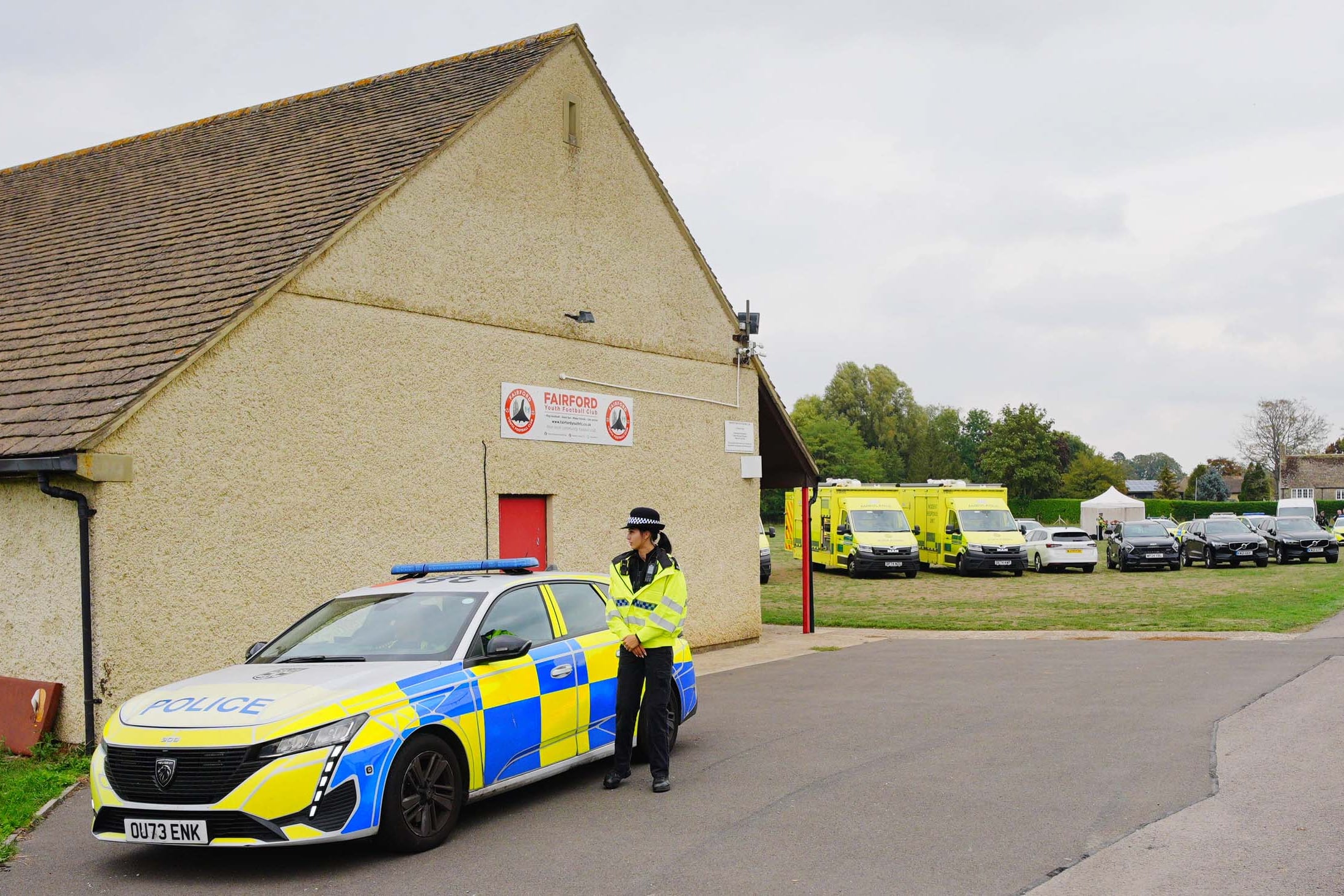 UK arrests 5 men in connection with incident near air base used by US