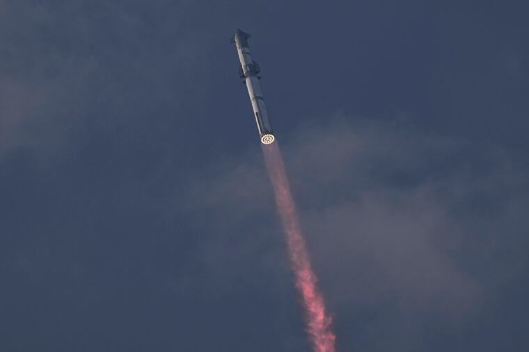 SpaceX's mega rocket Starship launches for it's third test flight from Starbase in Boca Chica, Texas.
