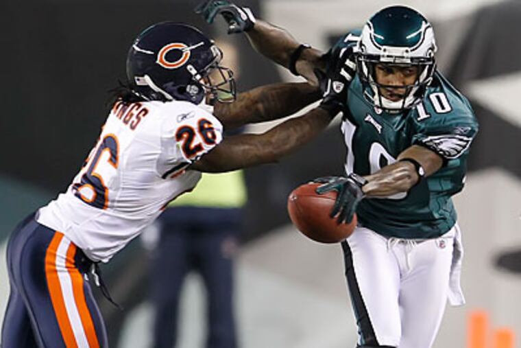 DeSean Jackson has only scored two touchdowns for the Eagles this season. (Ron Cortes/Staff Photographer)