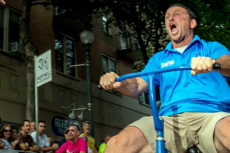 The Tolsdorf Trike Challenge is in West Chester on Saturday.